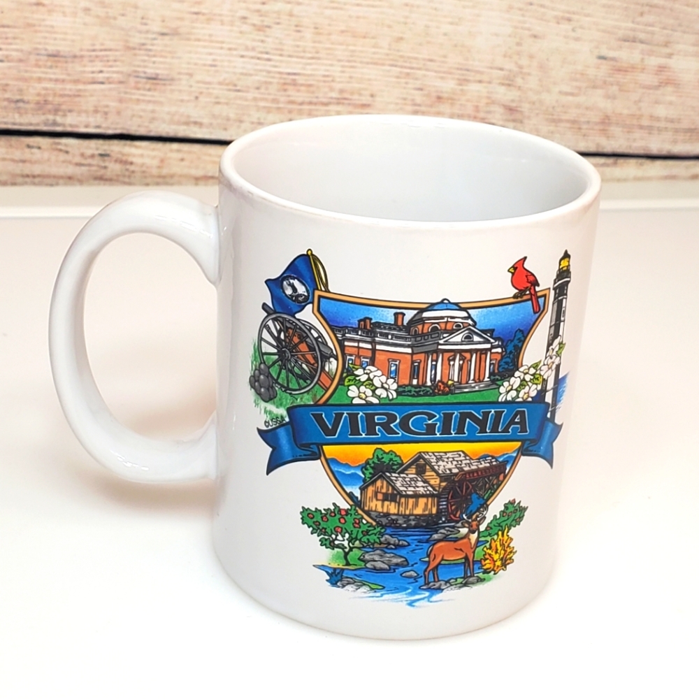 Vintage Virginia coffee mug